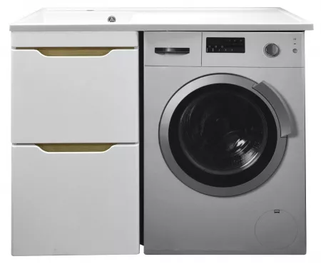 

Тумба с раковиной напольная Azario Magenta 110 белый (CS00078394)