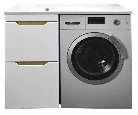 

Тумба с раковиной напольная Azario Magenta 120 белый (CS00078395)