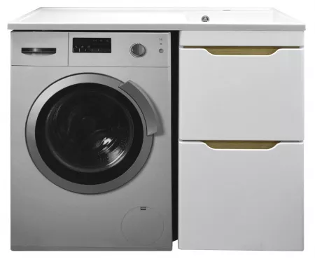 

Тумба с раковиной напольная Azario Magenta 110 белый (CS00079140)