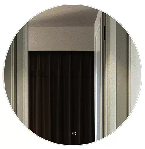 

Зеркало Azario Cerchio 80х80 с подсветкой (CS00079362)