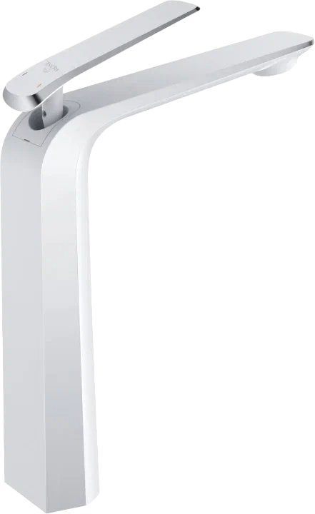 

Смеситель для раковины Rose R1311F белый, хром