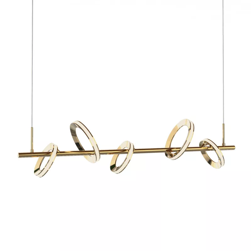 

Подвесная люстра Delight Collection P0675-5D s-gold