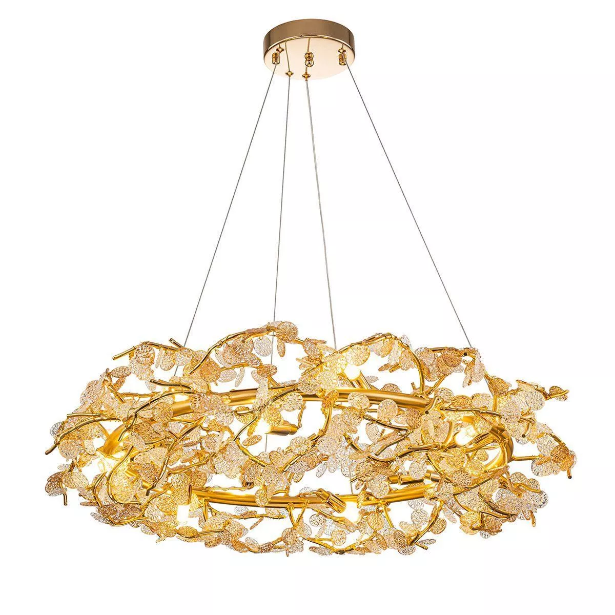 

Подвесная люстра Indigo Splendore 11042/12P Gold V000421