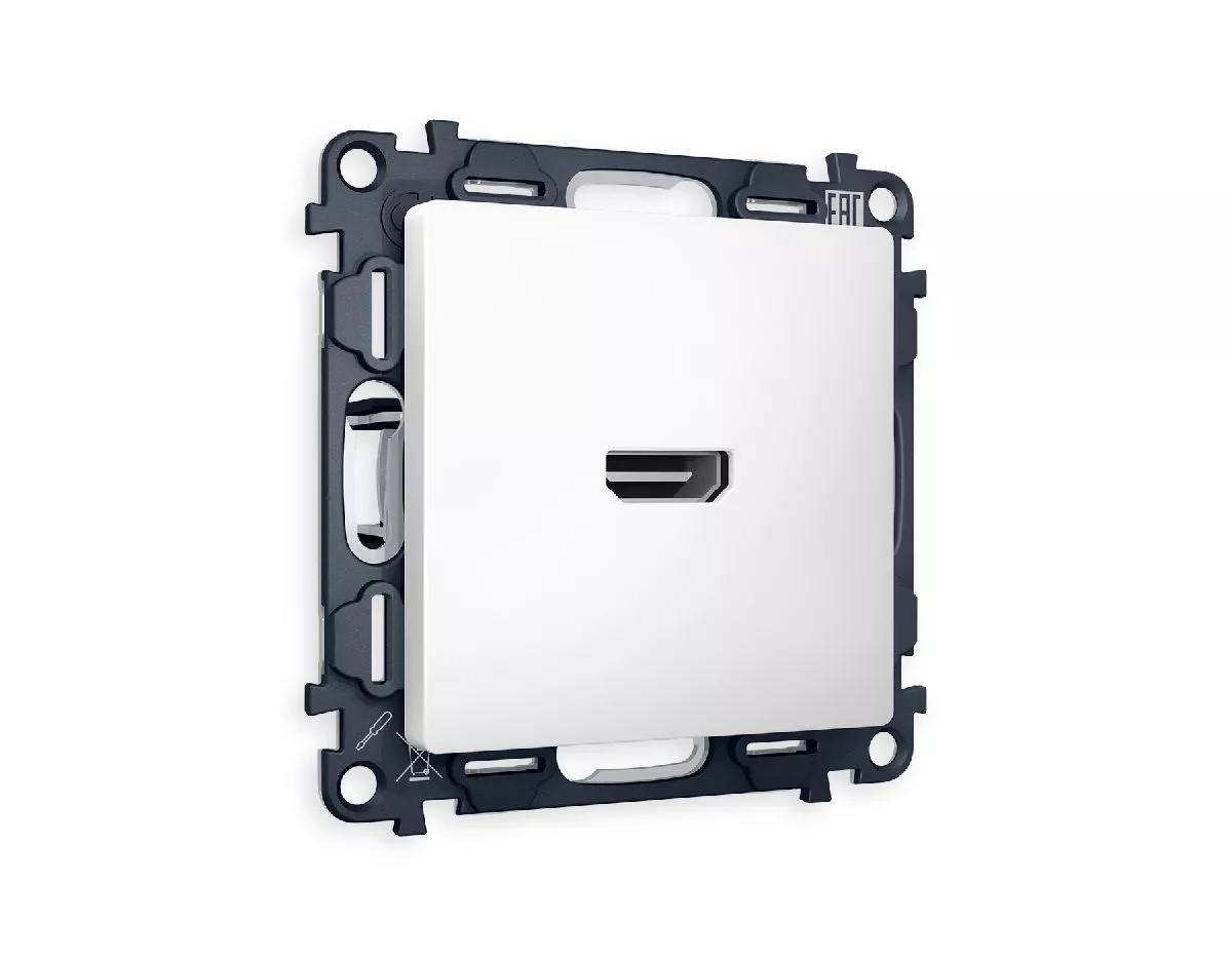 

Комплект механизма розетки HDMI 2.0 40V/500mA 2.0GHz 5-18Gbit/s Ambrella Volt Alfa MA134010