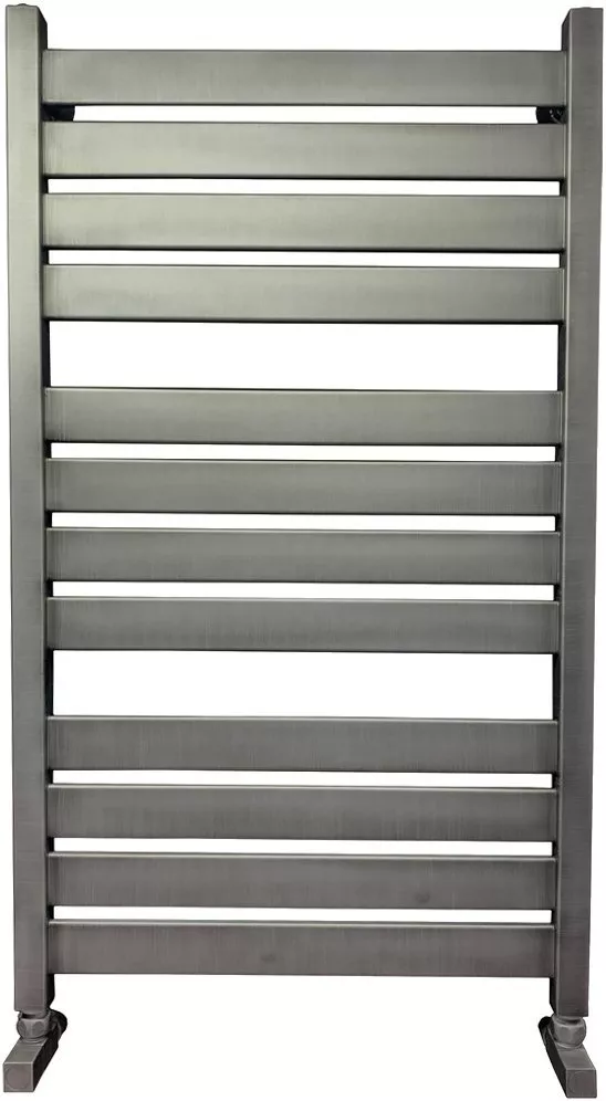

Полотенцесушитель водяной Ника Modern ЛМ-7 100/50, matt antique silver, Серебро