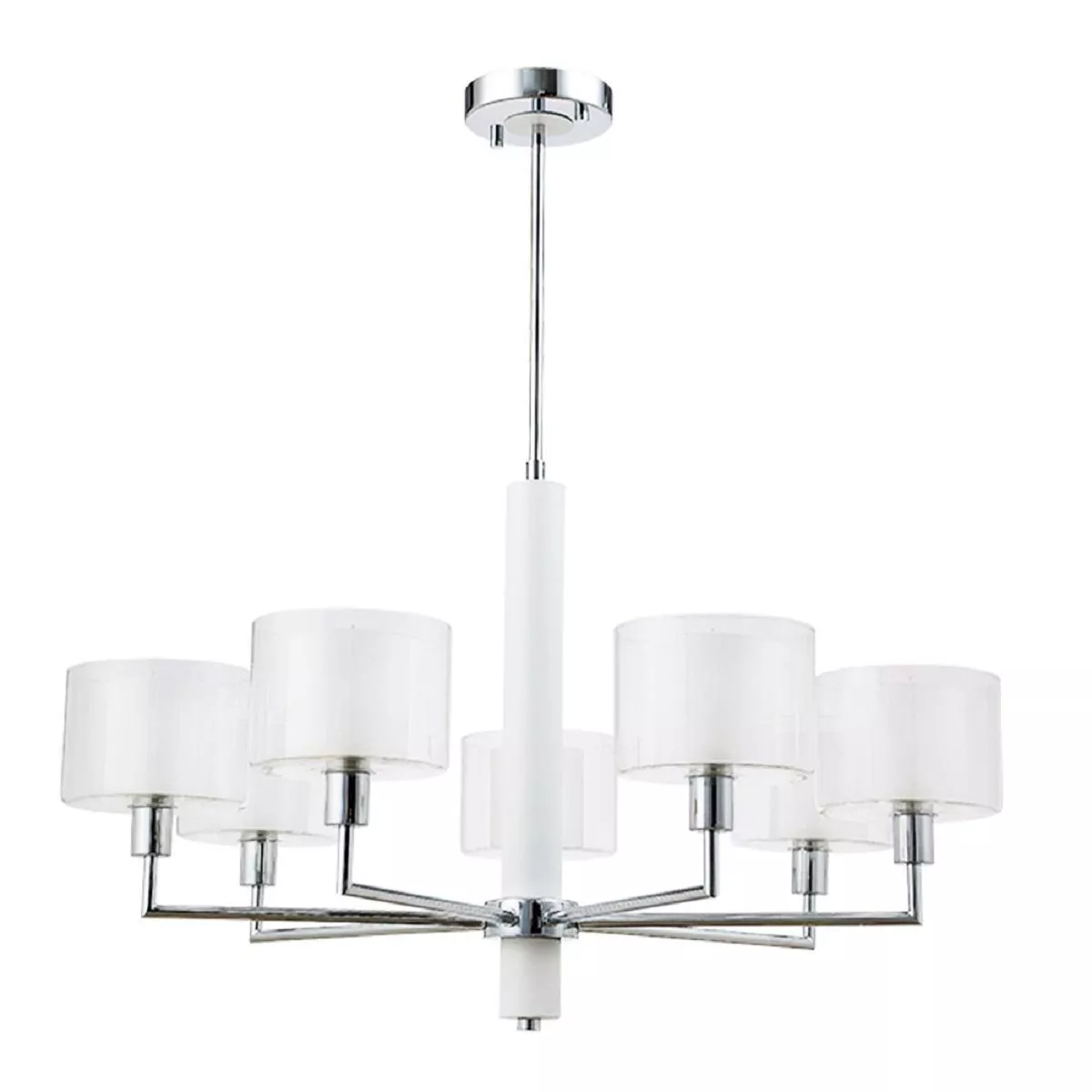 

Подвесная люстра Crystal Lux Maestro SP-PL7 Chrome