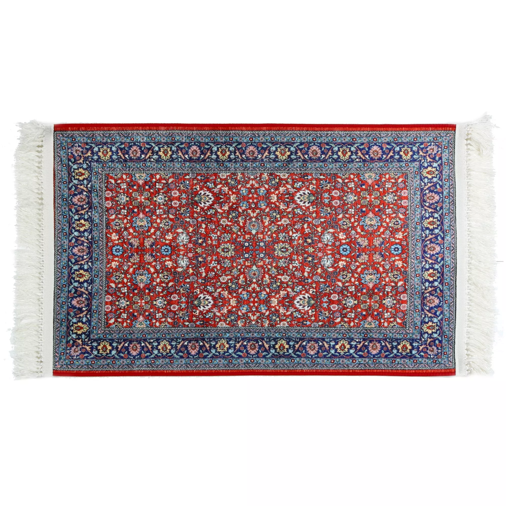 

Коврик для ванной комнаты Fixsen Vintage 80x50 красный