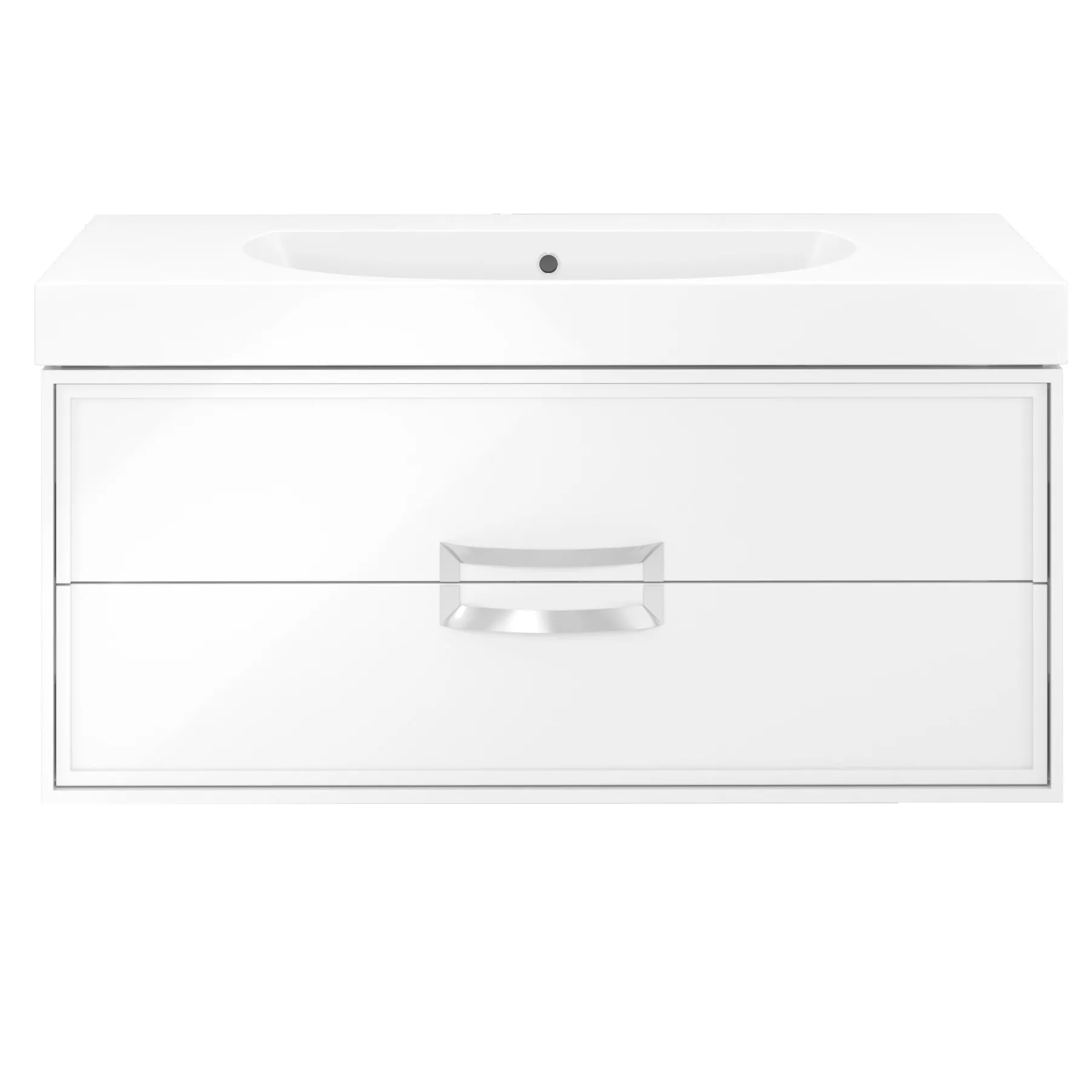 

Комплект мебели Kerama Marazzi Canaletto 100 2 ящика белая