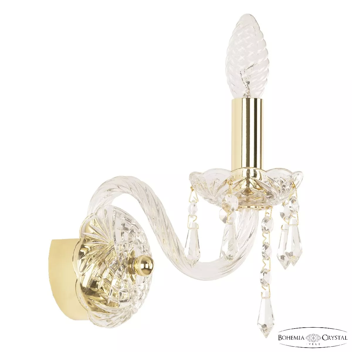 

Бра Bohemia Ivele Crystal 104B/1/141 G