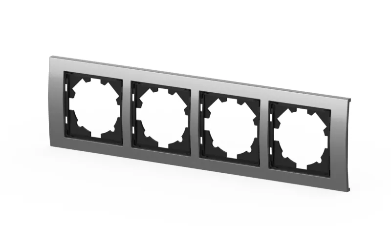 

Рамка четырехместная ELBI Zena Platin 500-073600-228