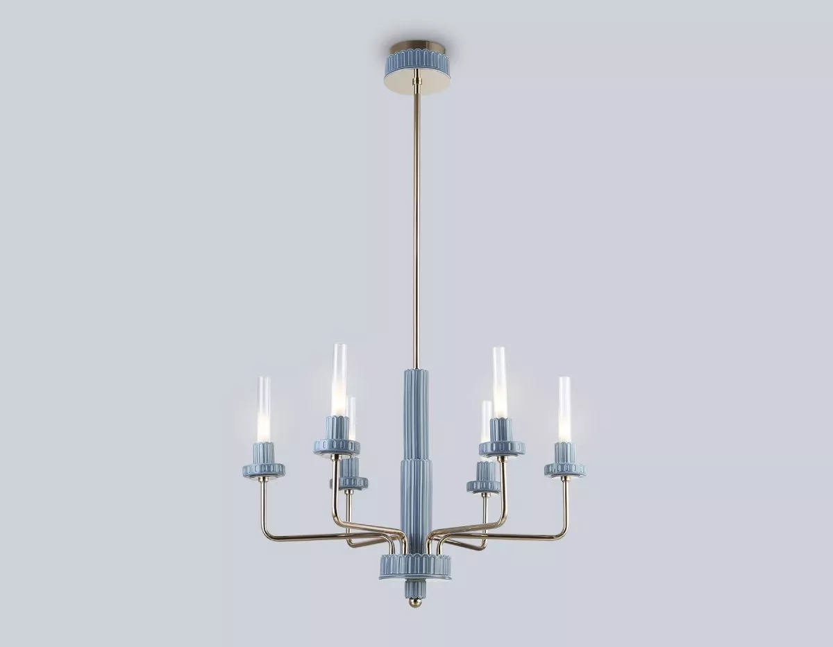 

Люстра на штанге Ambrella Light High Light Ceramo Modern LH53124