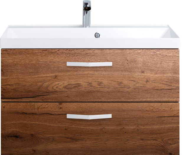 

Тумба с раковиной BelBagno Aurora 80 rovere tabacco