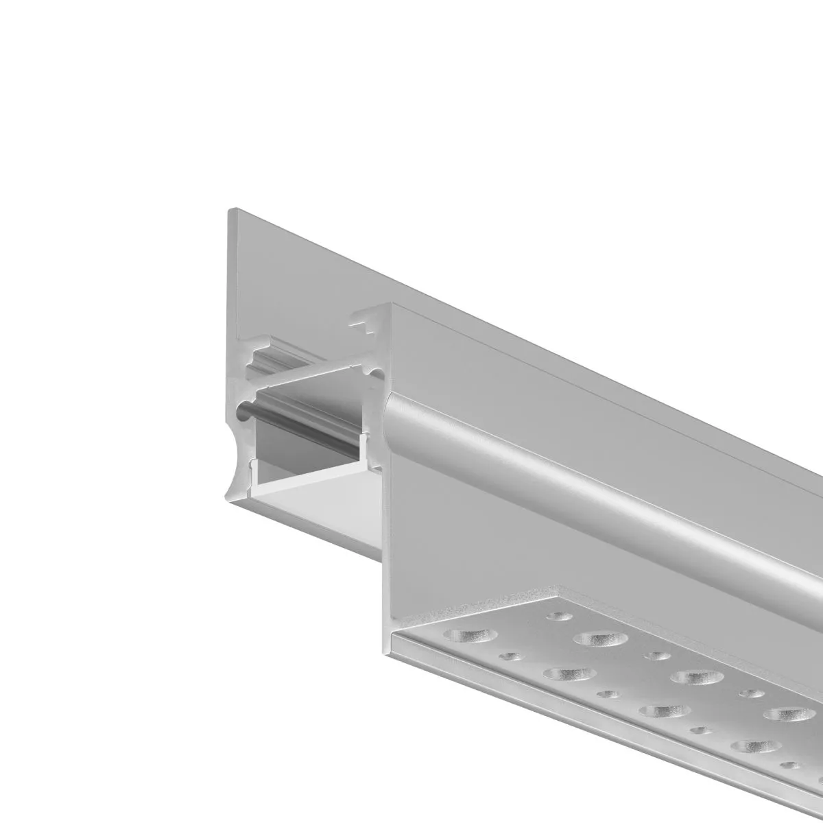 

Алюминиевый профиль встраиваемый скрытого монтажа Maytoni Led Strip ALM-4151-S-2M 636013