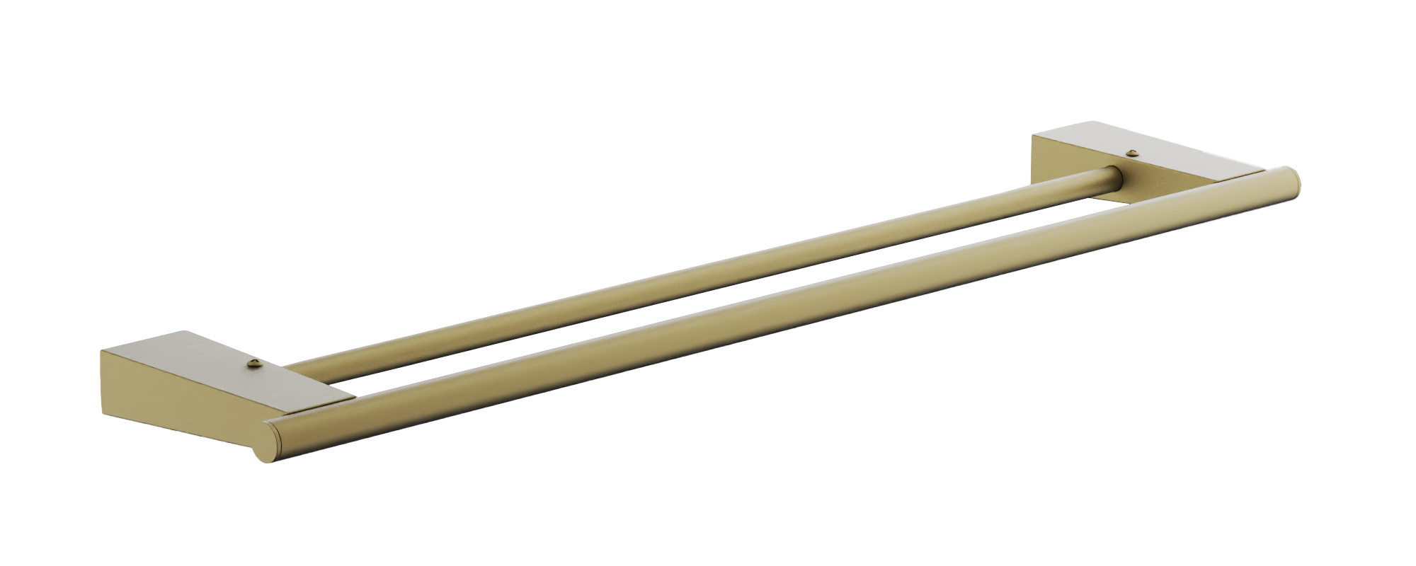 

Полотенцедержатель BELZ B913 B91309 двойной, брашированное золото