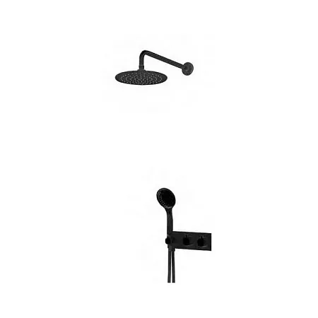 

Душевой комплект Cezares Articoli vari черный матовый