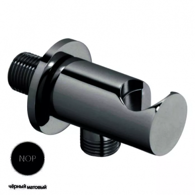 Шланговое подключение Cezares Articoli Vari черный матовый 6220₽