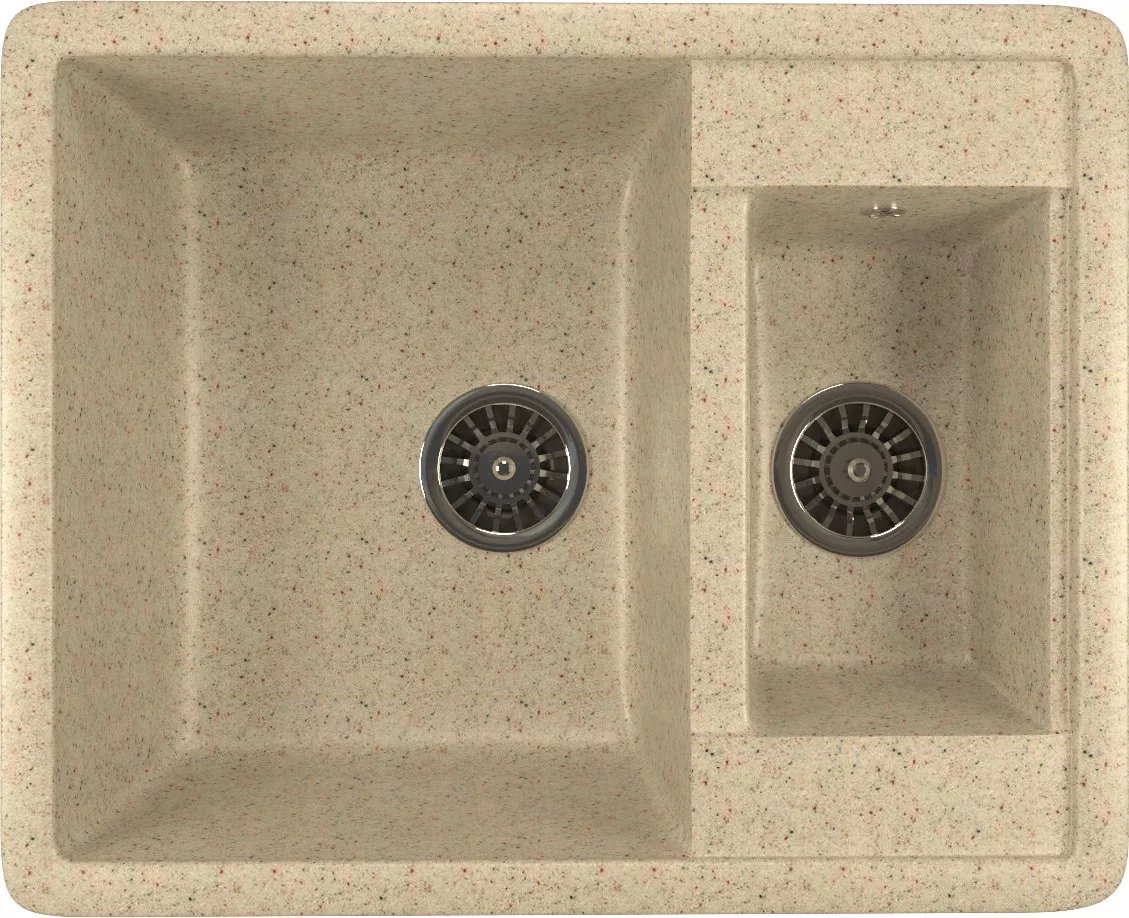 

Мойка из искусственного мрамора MIXLINE ML-GM21 48,5x60 (525169), Бежевый;светло-розовая