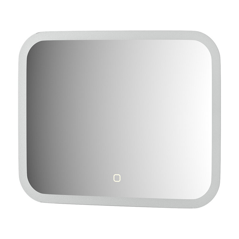 Зеркало с матированием и LED-подсветкой 15W (50x40 cm) (Сенсорный выключатель) (Нейтральный белый свет) (DEFESTO)