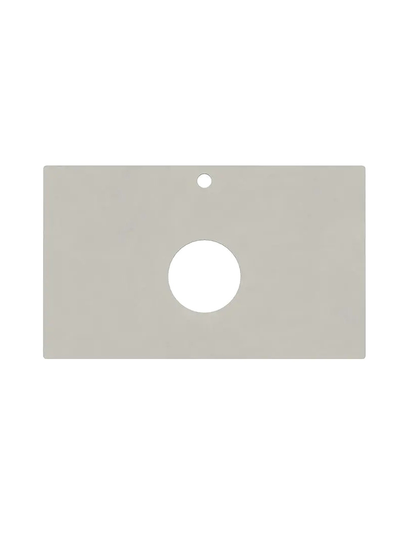 

Столешница в ванную под раковину KERAMA MARAZZI Plaza Modern Про Чементо 80 для накладных раковин, натуральная светлая серая