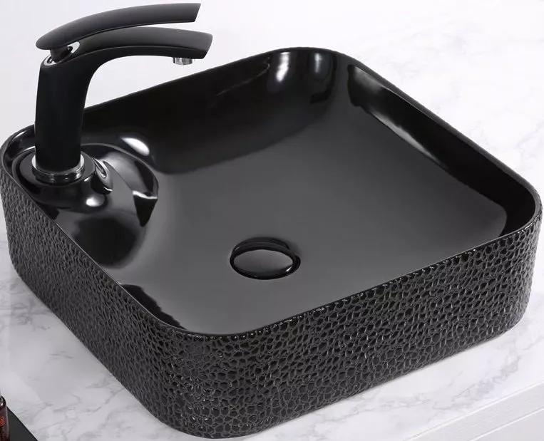

Накладная раковина Gid Luxe line 43 D1305h004 черная глянцевая