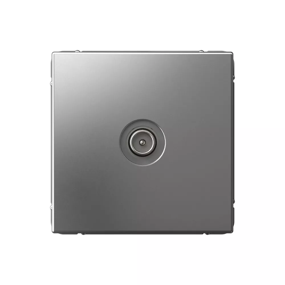 

TV Розетка оконечная 1DB Systeme Electric ArtGallery Сталь GAL000991