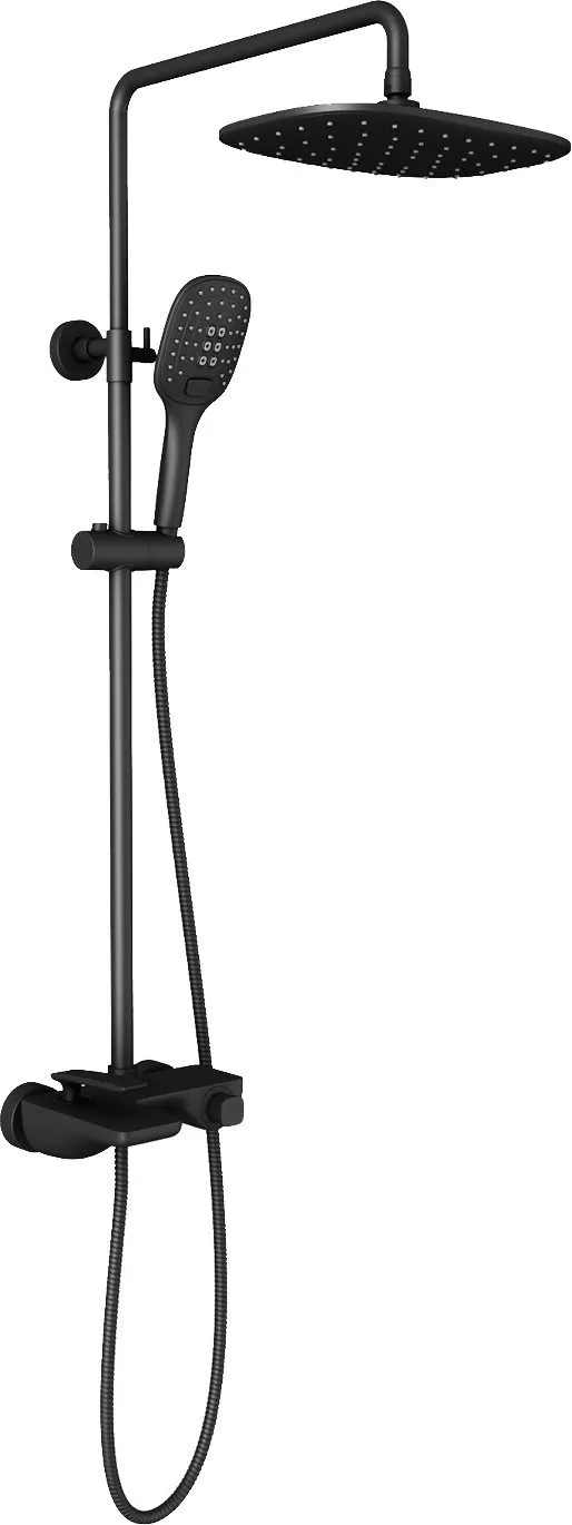 

Душевая стойка Timo Helmi SX-1170/03 черная матовая