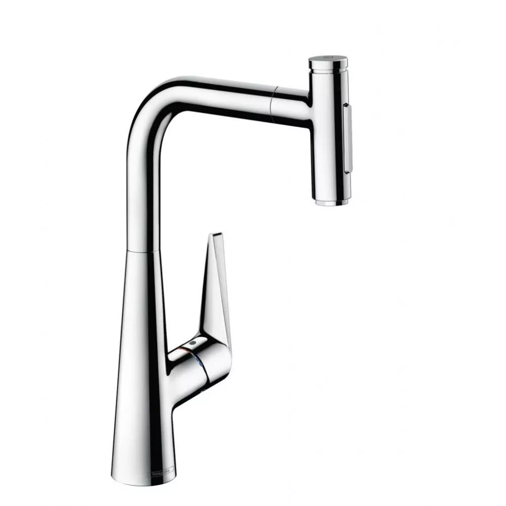 

Кухонный смеситель, однорычажный, 300, с вытяжным душем, 2jet Hansgrohe 72823000