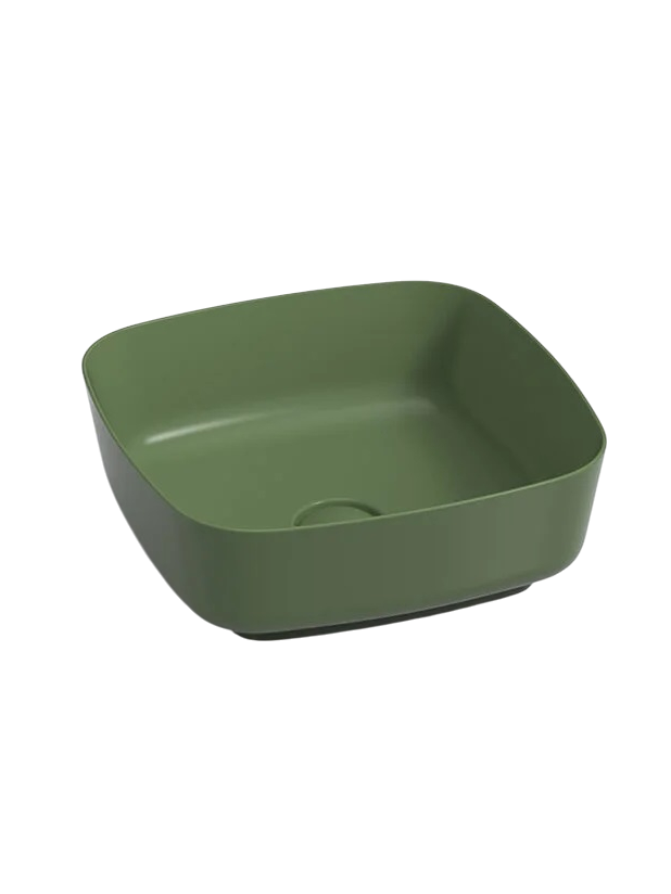 Накладная раковина ARROW AP41024B-OL 40 оливковая квадратная 24290₽