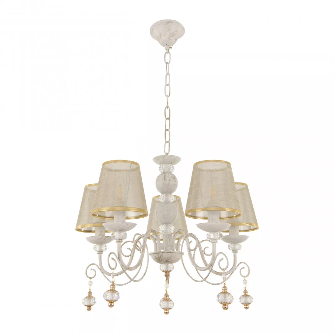 

Подвесная люстра Arte Milano 347620/5 WT+G