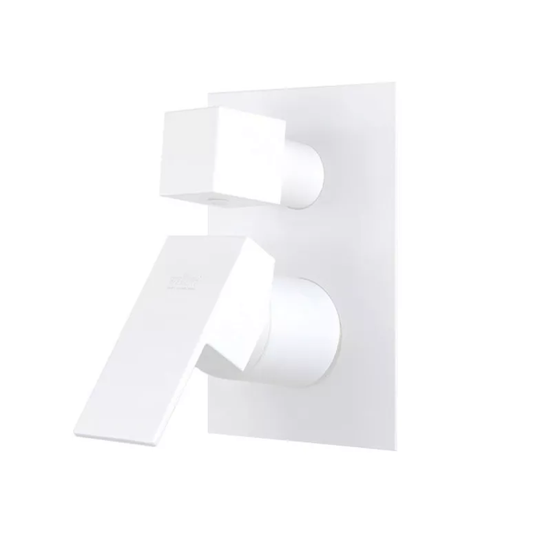 

Смеситель для душа встраиваемый Webert Pegaso PE880601740, белый