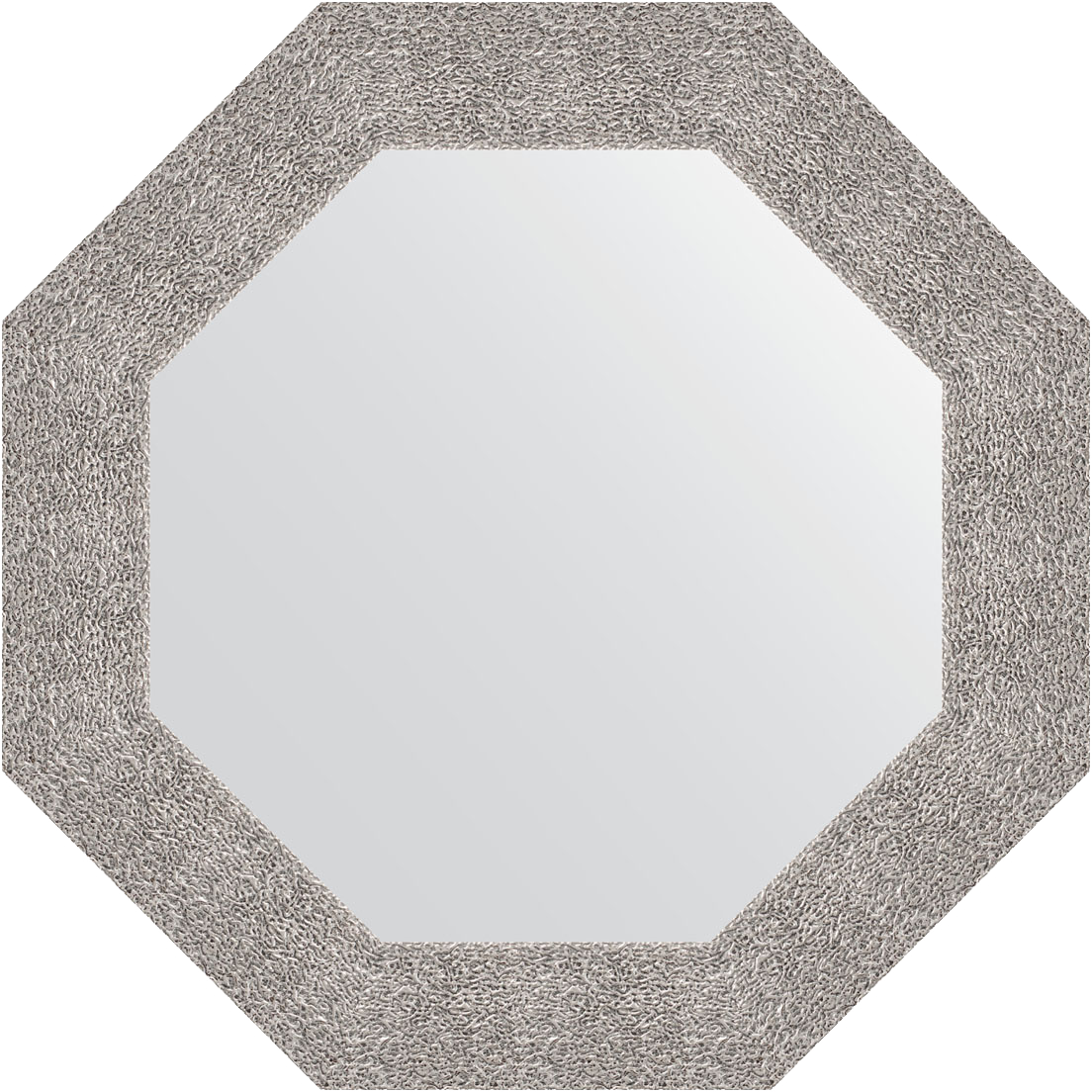 

Зеркало Evoform Octagon BY 3803 67x67 чеканка серебряная