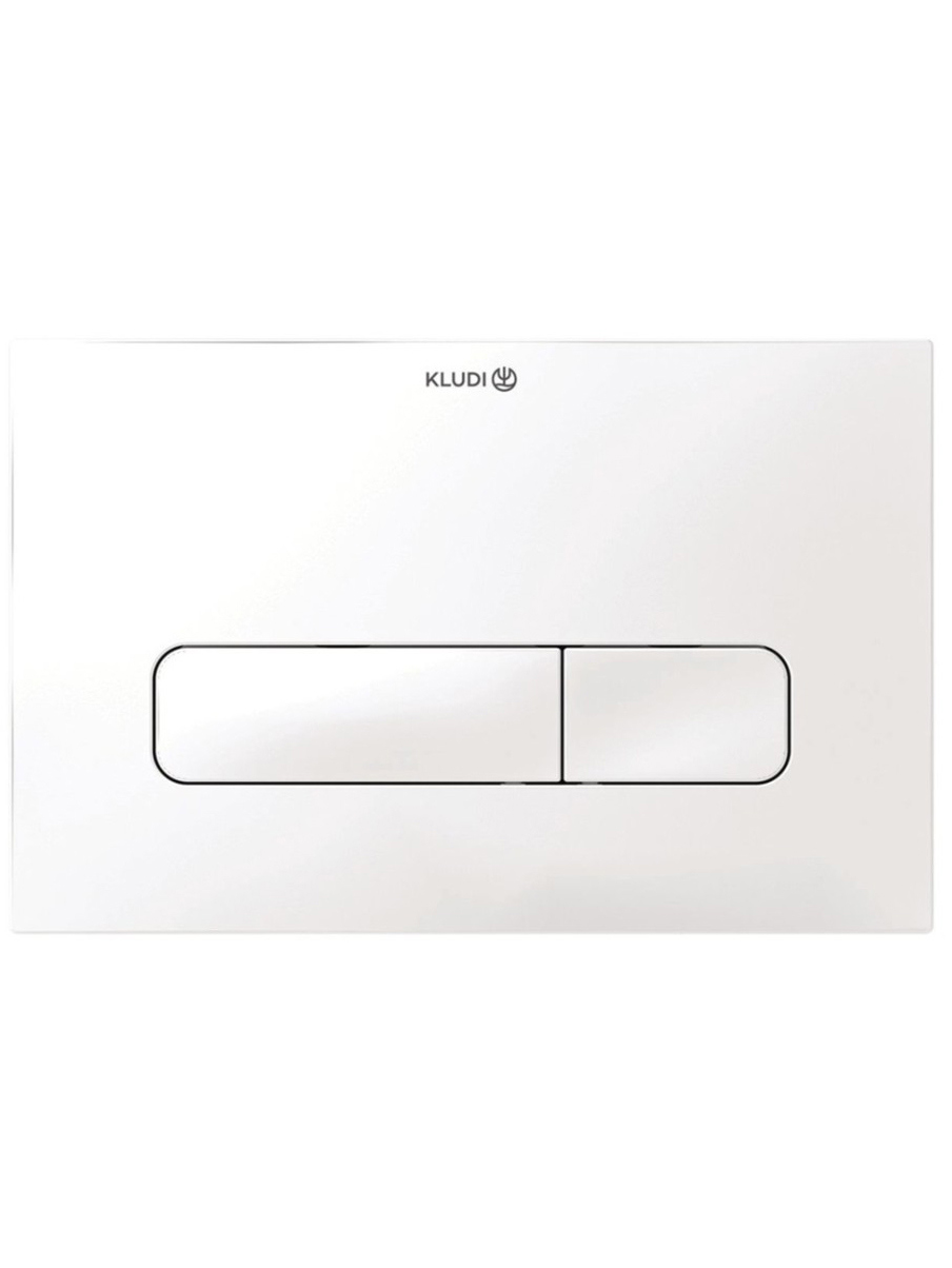 Кнопка смыва для унитаза Kludi Unifix 30PP0153 пластик цвет матовый белый 5139₽