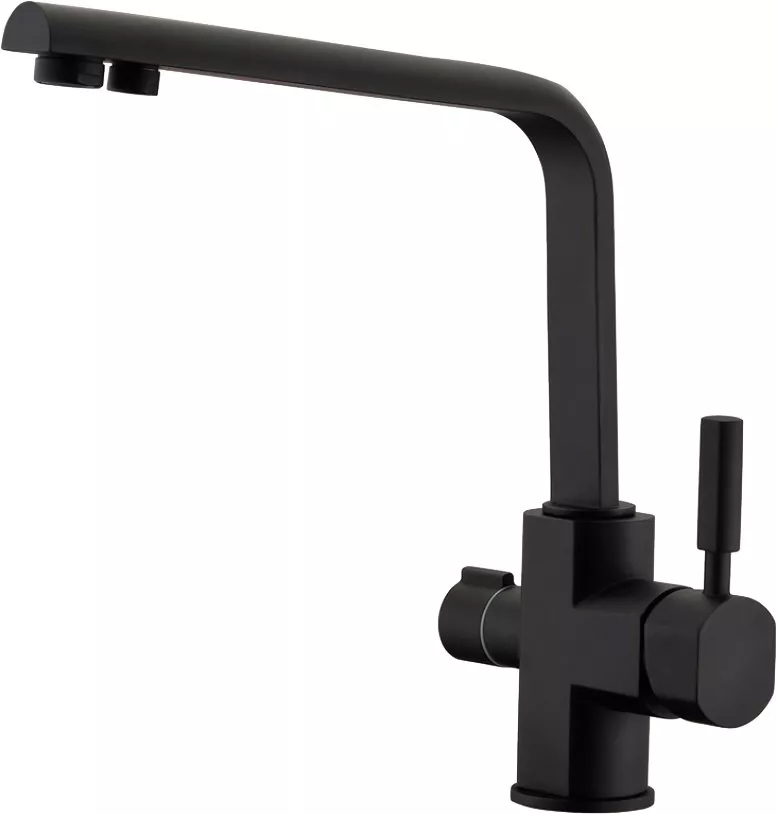 

Смеситель для кухни Kaiser Decor 40144-9 с подключением к фильтру черный матовый