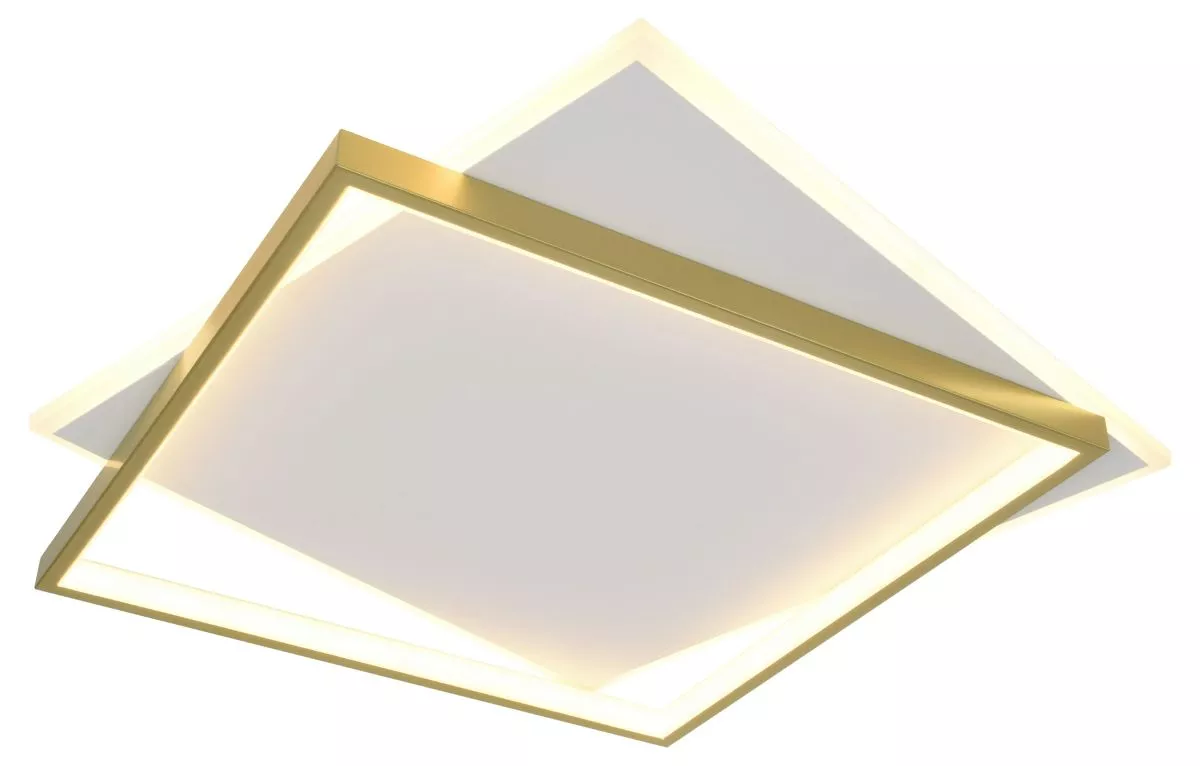 

Потолочный светильник Эра Модерн Lima CLL-1-82 3K-6,5K RC WH+GD