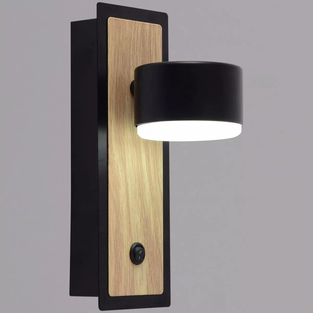 

Бра Reluce 12540-0.2-01 BK+WOOD