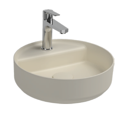 

Раковина накладная ISVEA Infinity 42 слоновая кость матовый 10NF65042SV-2K