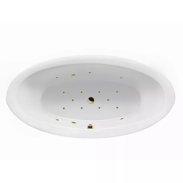 

Ванна акриловая Excellent Lumina Relax 190х95 с гидромассажем белый - бронза