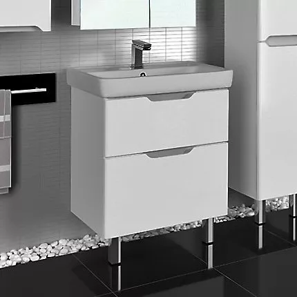 

Тумба с раковиной Dreja.Eco Q Plus 70 белая