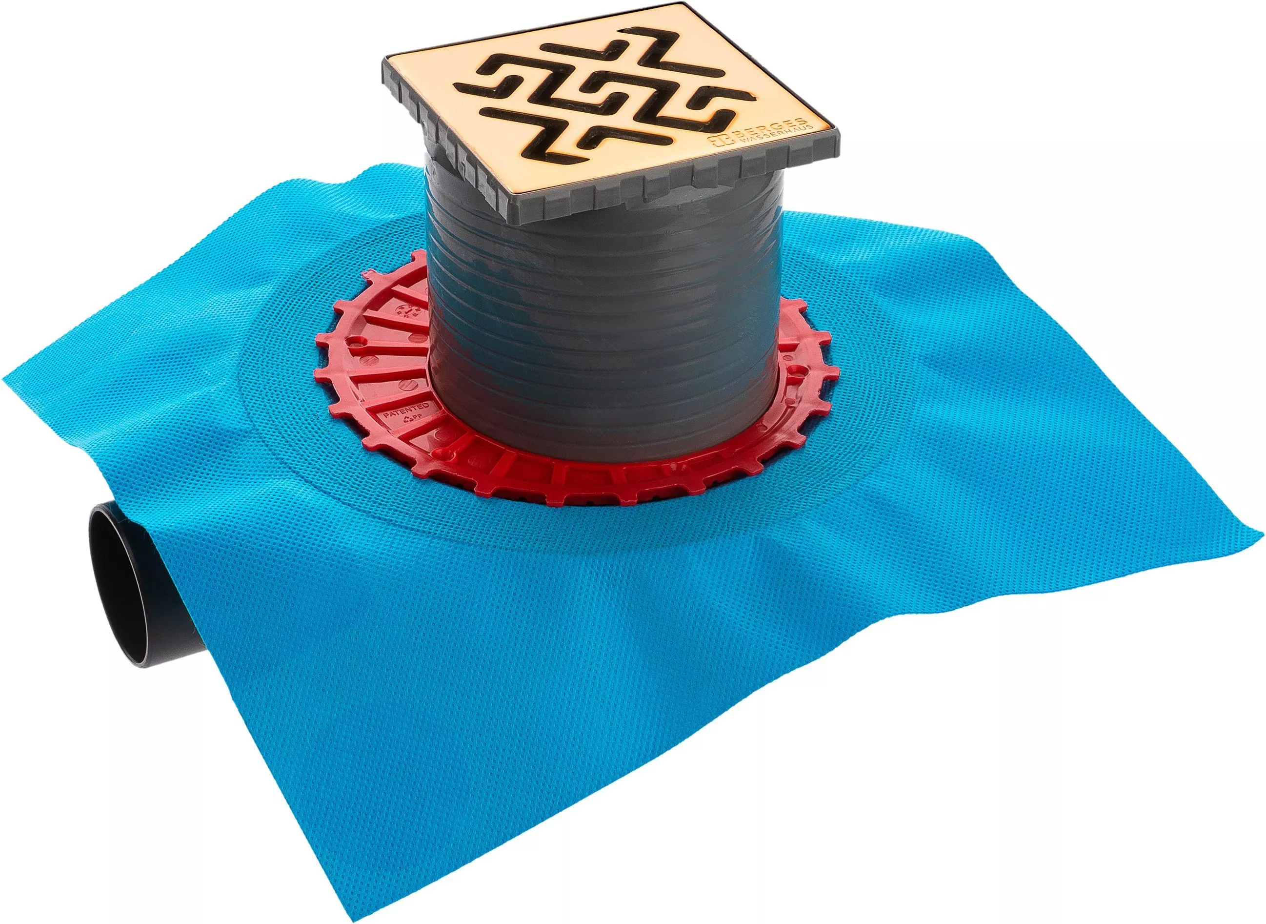 

Душевой трап Berges Wasserhaus Zentrum Antik 10 см 092364