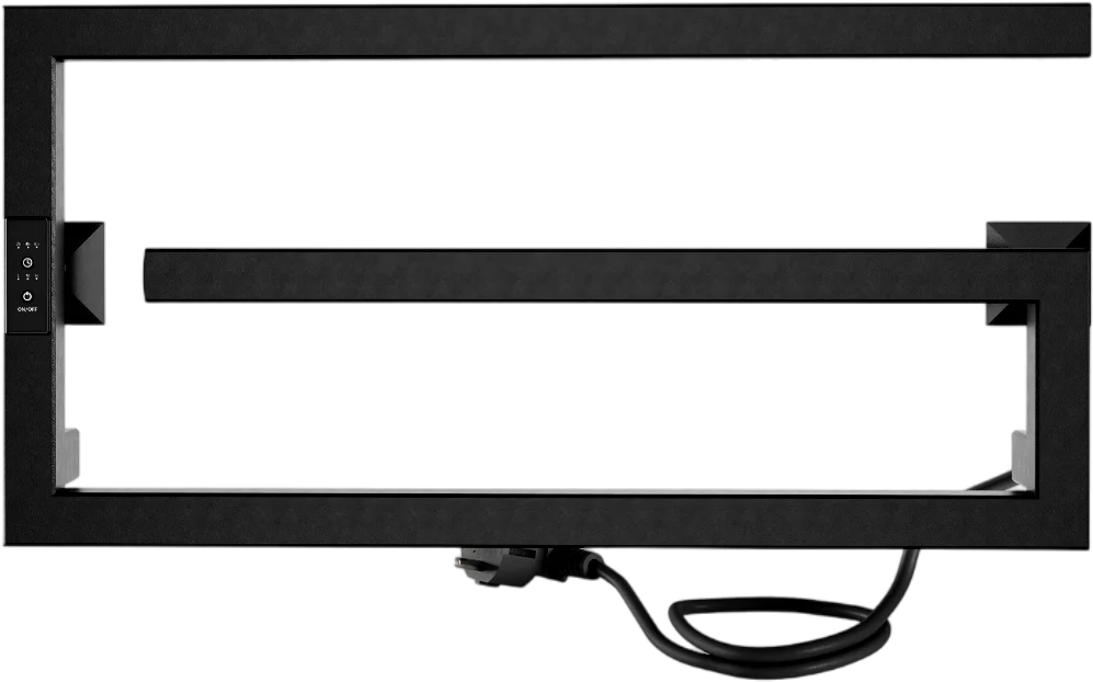 

Полотенцесушитель электрический Indigo Sigma 300х600 Черный матовый