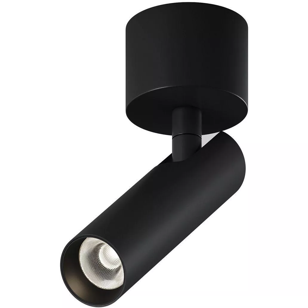 Споты с одной лампой Светодиодный спот Maytoni Technical Focus T C141CL-L125-6W4K-B