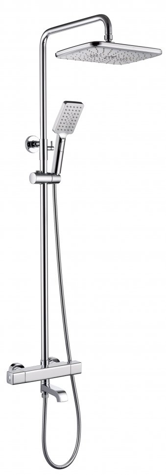 

Душевая система с термостатом Grocenberg GB7005 Хром