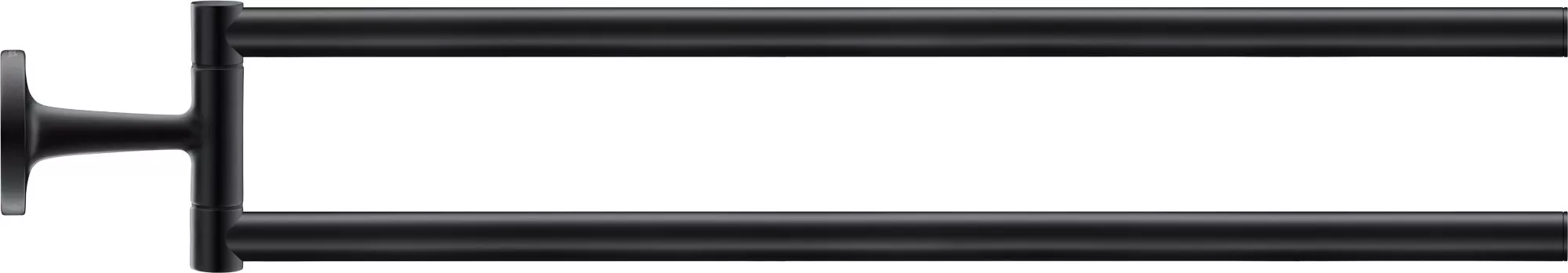 

Полотенцедержатель Duravit Starck T 0099414600 черный, двойной