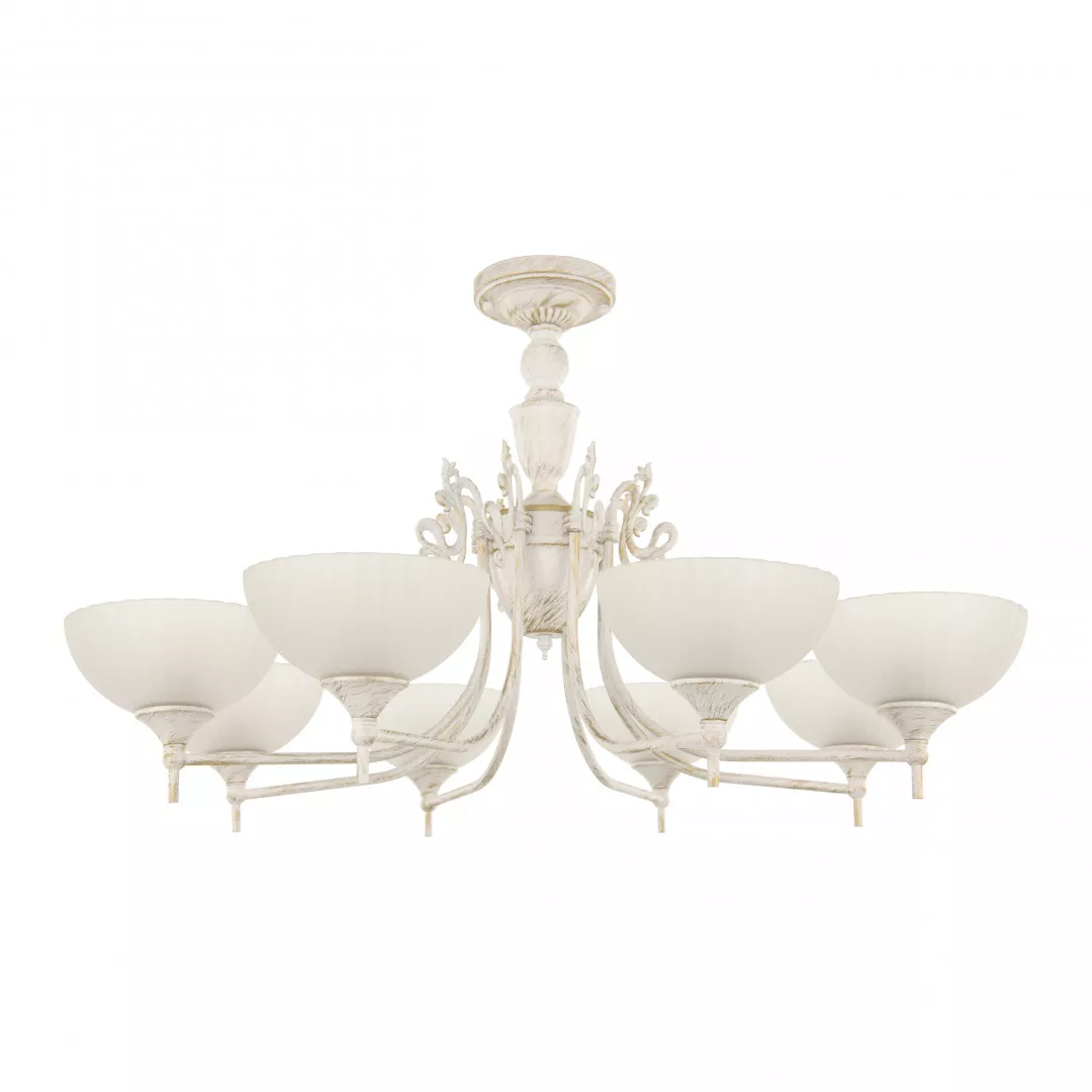 

Потолочная люстра Arte Milano 340049/8 WT+G