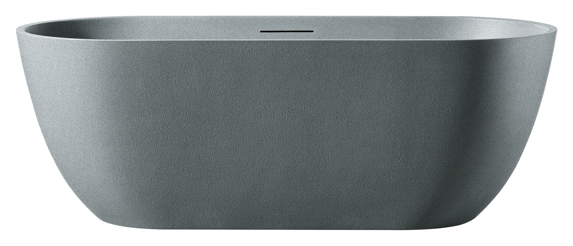 

Ванна из искусственного камня AltroBagno Bruna 090202 170x75 см, отдельностоящая, овальная, на ножках, с донным клапаном, с подголовником