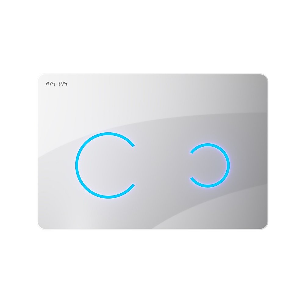 

Кнопка смыва AM.PM Touch Pro I0450B01 белая глянцевая