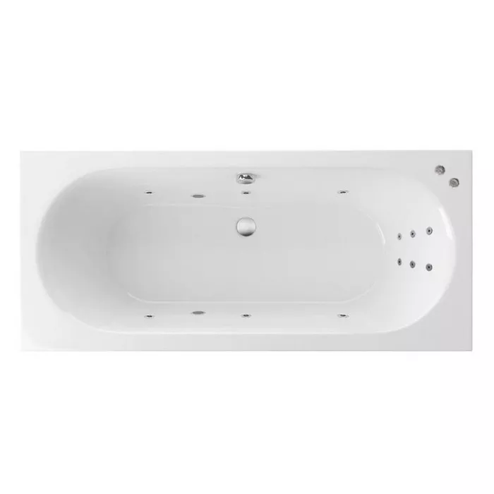 

Ванна акриловая Excellent Oceana Slim Line 160х75 с гидромассажем белый - хром