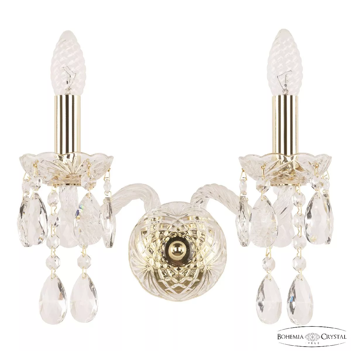 

Бра Bohemia Ivele Crystal 107B/2/141 G