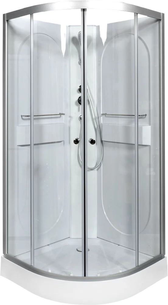 

Душевая кабина L 100х100 без крыши (L601N)