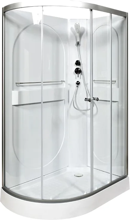 

Душевая кабина L 120х80 без крыши (L602RN)